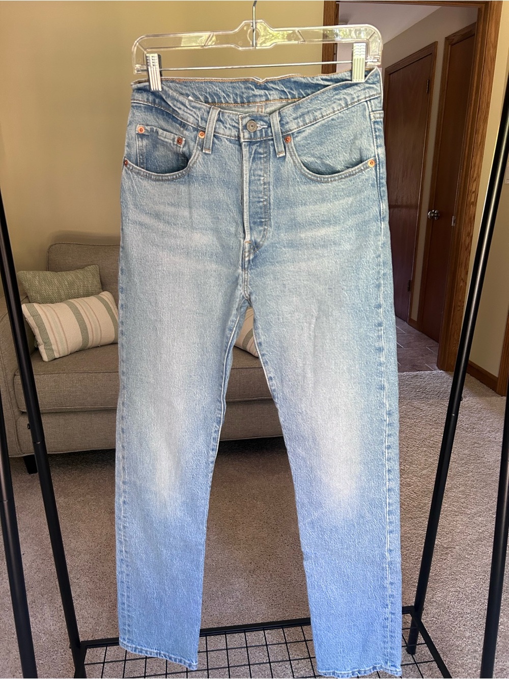 Levi's Light Blue Women's Straight Leg Jeans